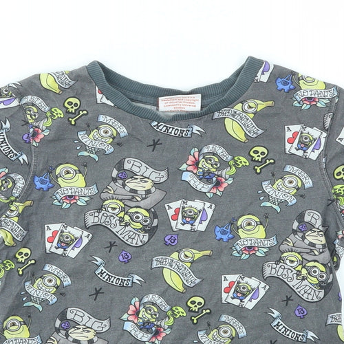 George Boys Multicoloured Geometric  Basic T-Shirt Size 6-7 Years