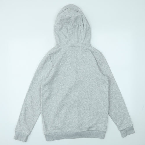 F&F Boys Grey   Full Zip Hoodie Size 13-14 Years