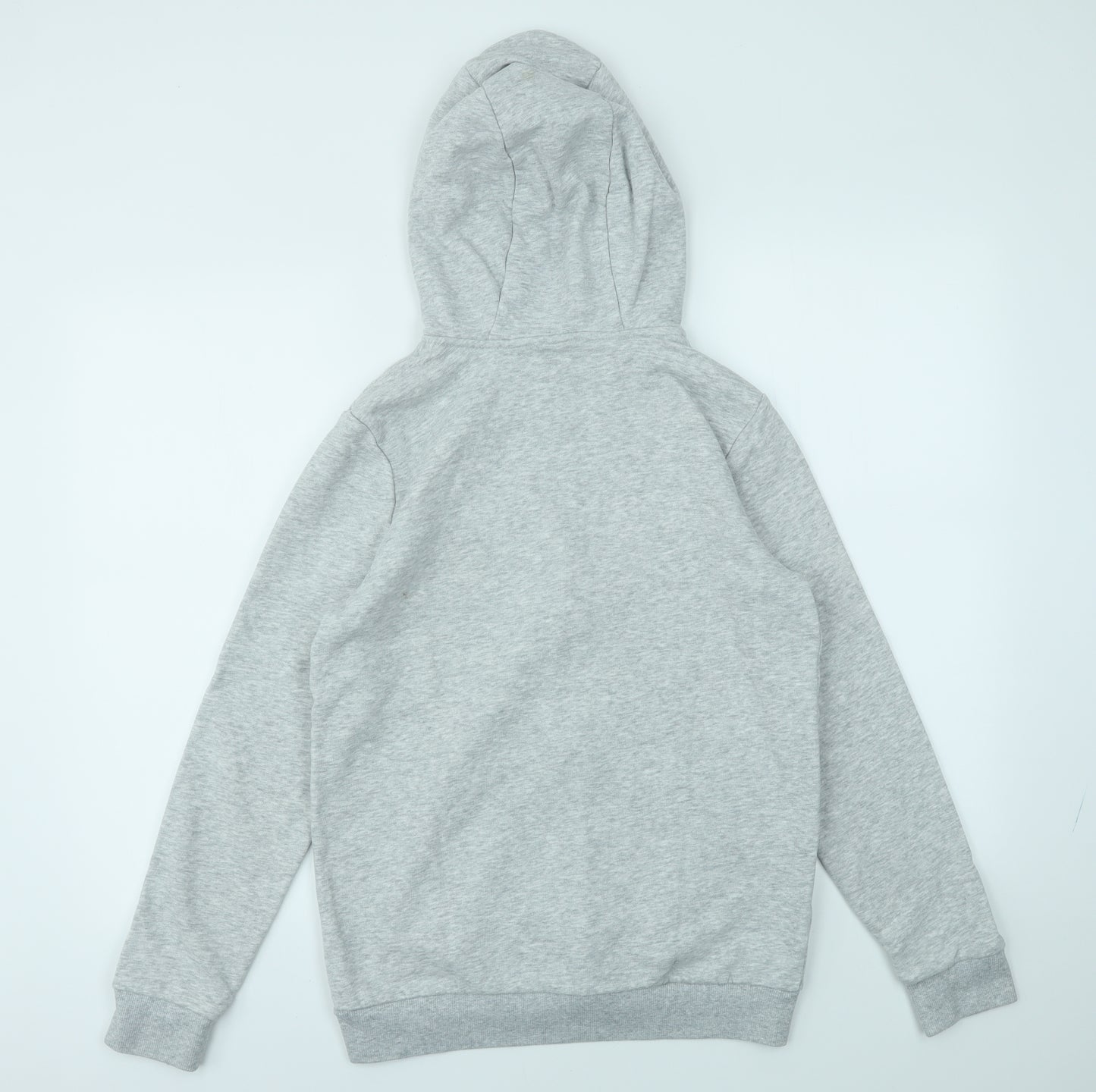 F&F Boys Grey   Full Zip Hoodie Size 13-14 Years