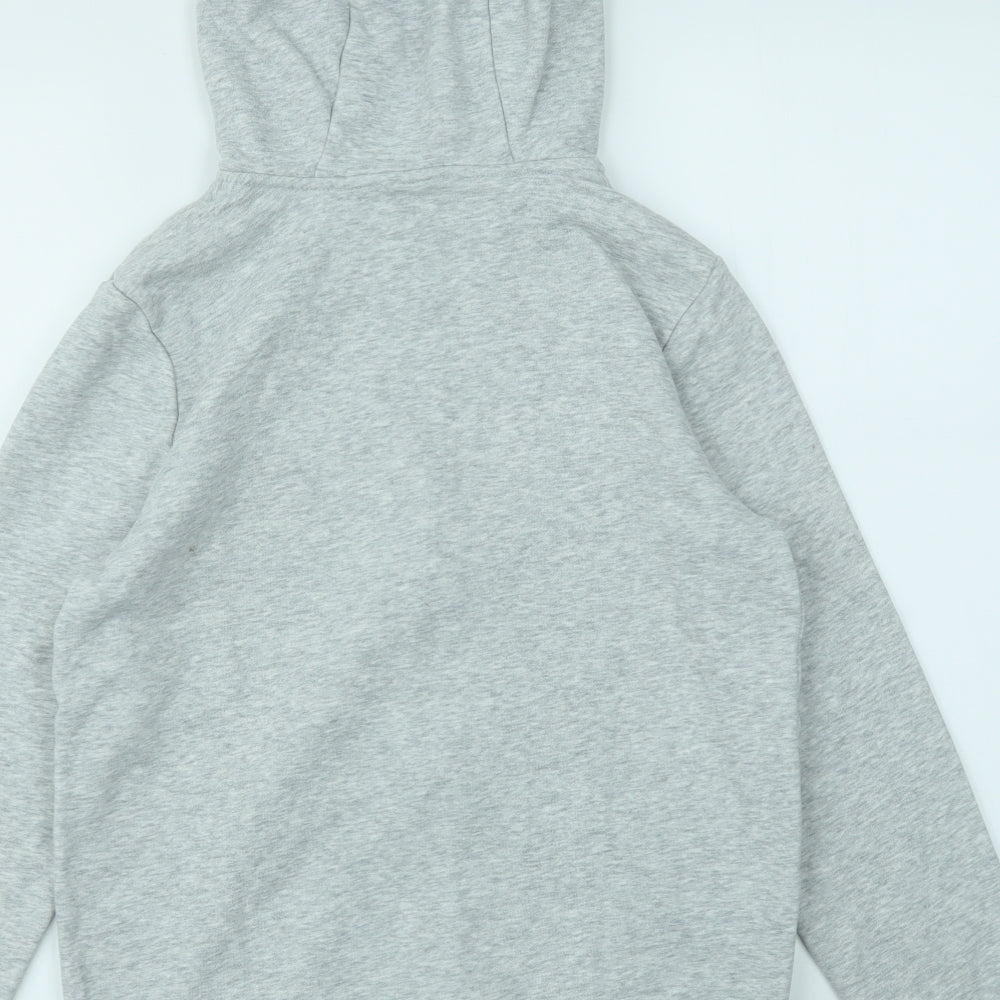 F&F Boys Grey   Full Zip Hoodie Size 13-14 Years