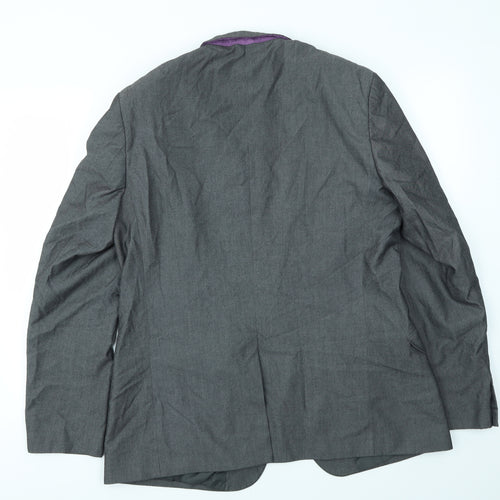 M&S Mens Grey   Jacket Blazer Size 44