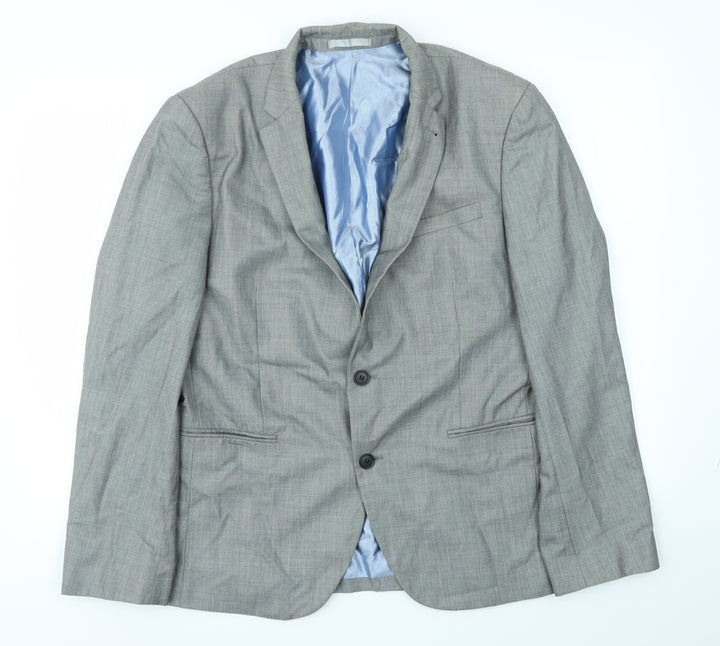 Cedar Wood State Mens Grey   Jacket Blazer Size 42