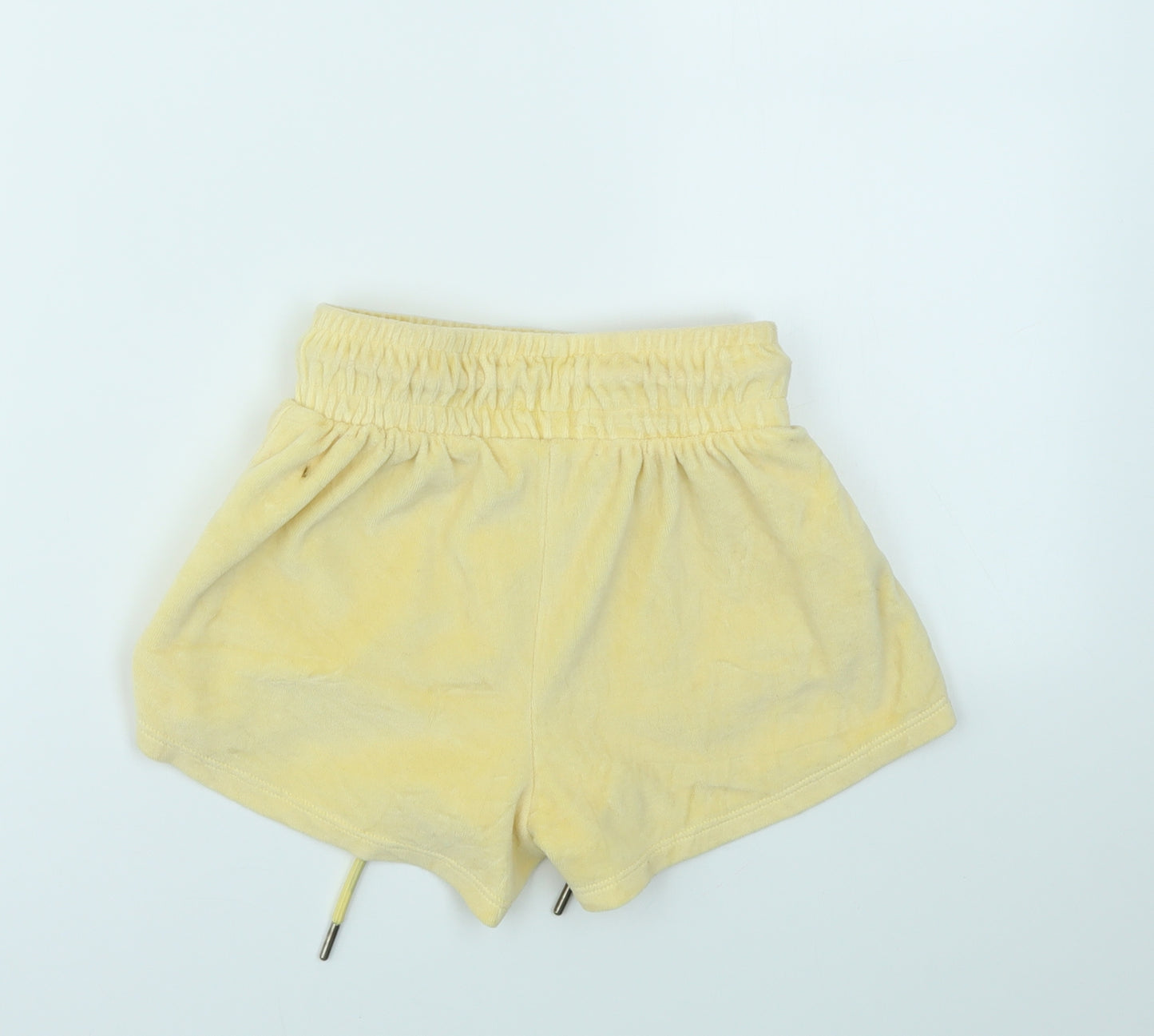 BERKSHKA Girls Yellow   Cut-Off Shorts Size XS