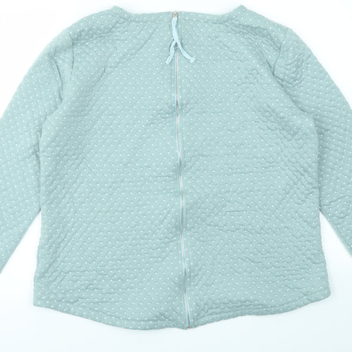 FIRST EVENUE  Womens Blue   Full Zip Jumper Size L