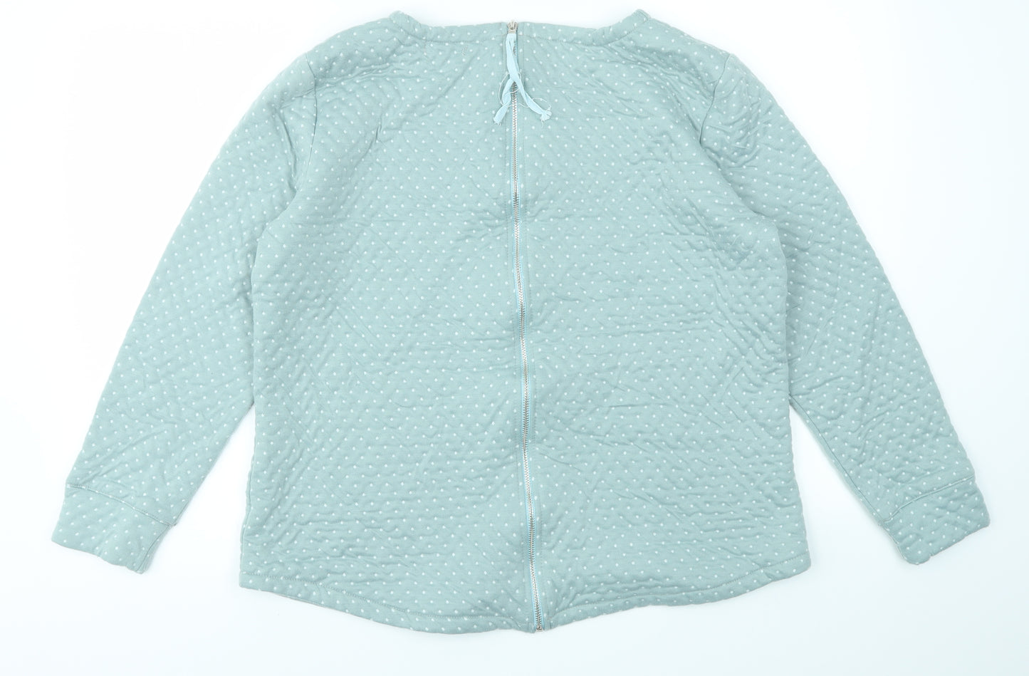 FIRST EVENUE  Womens Blue   Full Zip Jumper Size L