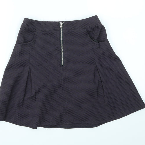 Preworn Womens Purple   Flare Skirt Size S