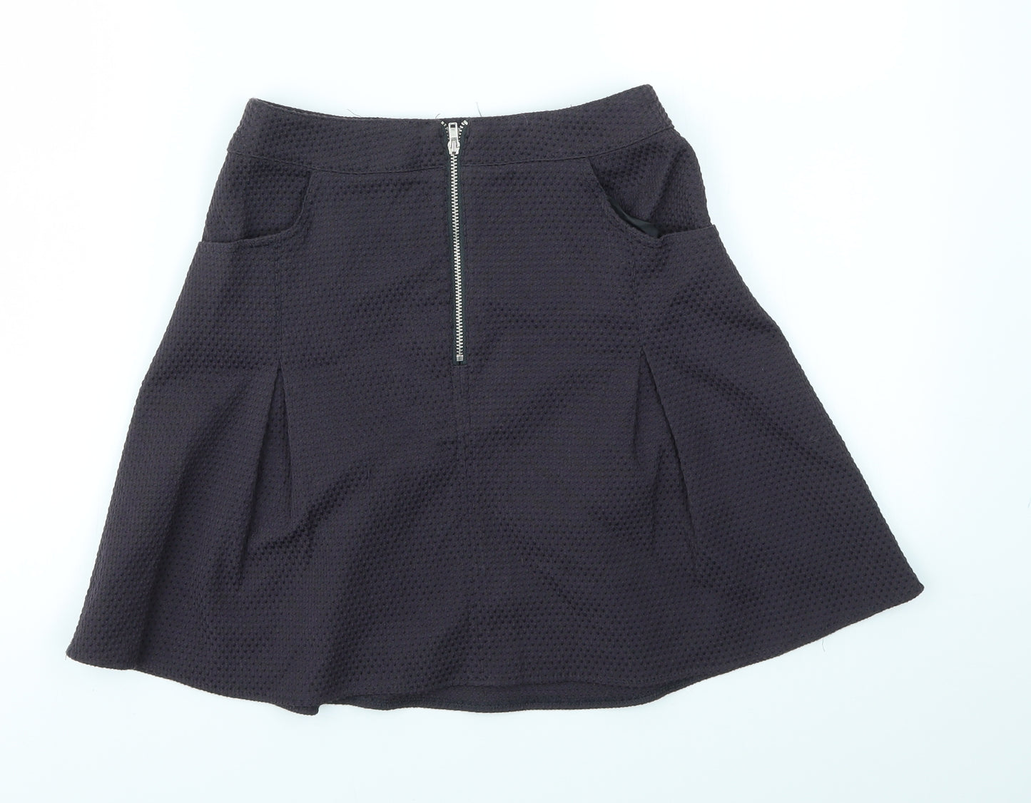 Preworn Womens Purple   Flare Skirt Size S