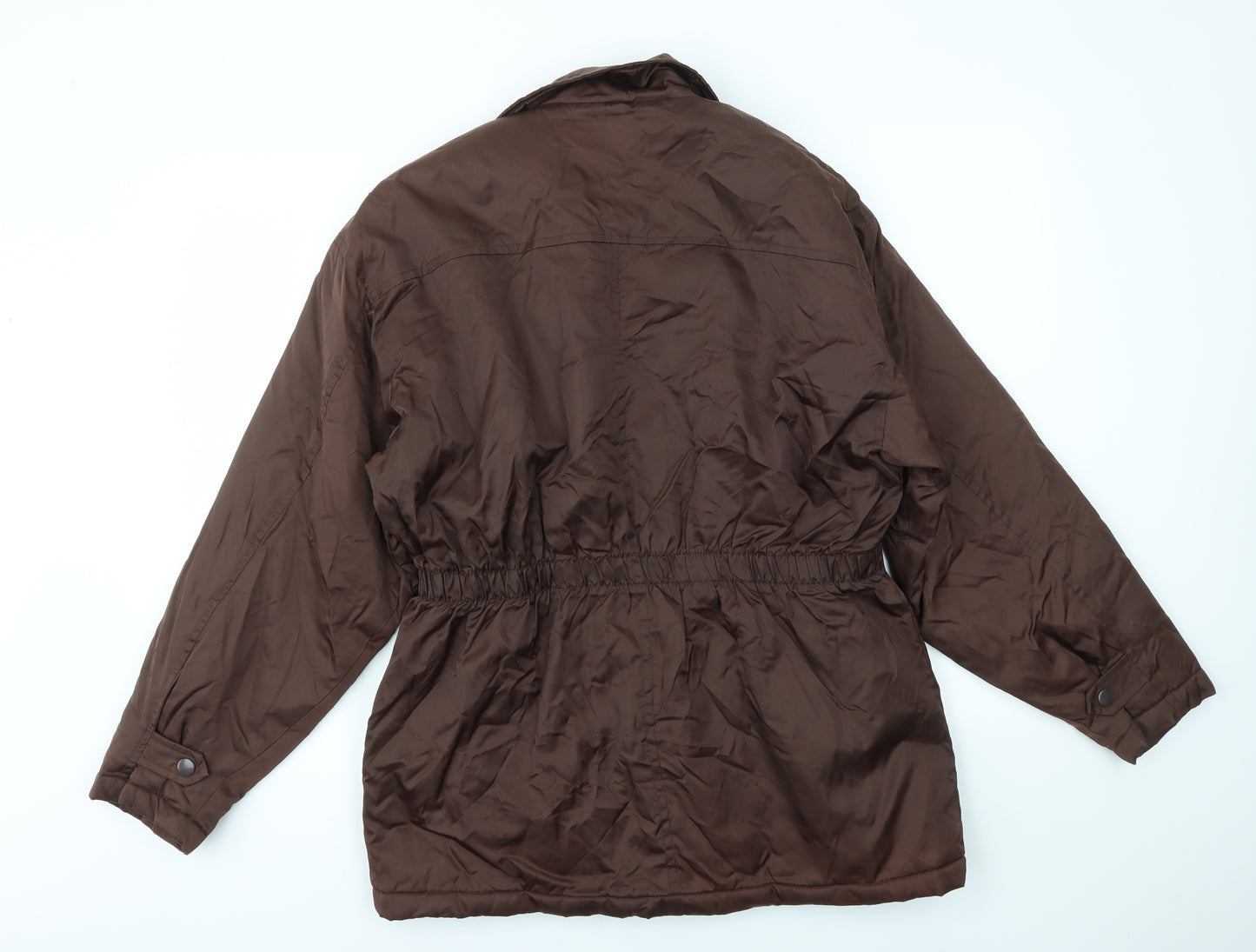 BHS Womens Brown Houndstooth  Jacket Coat Size 14