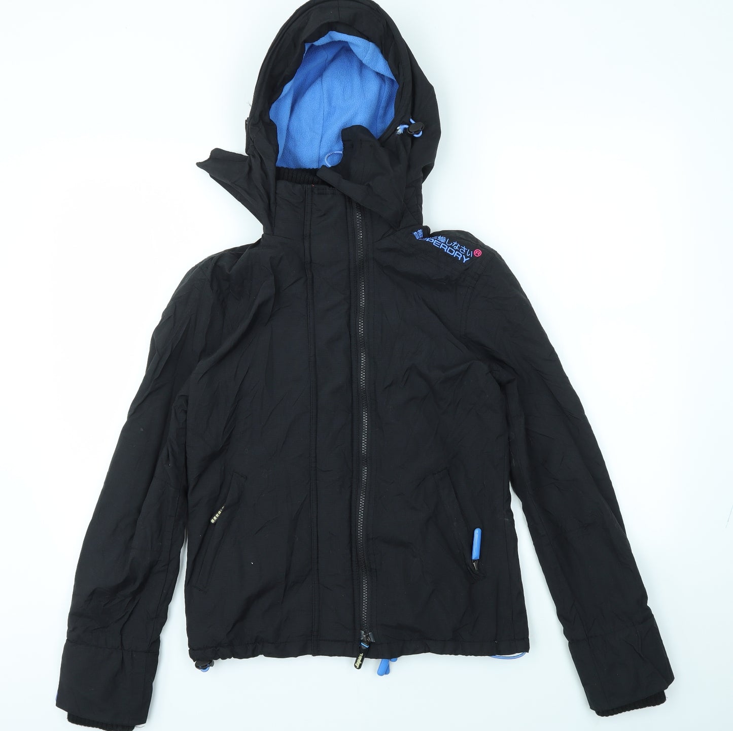 Superdry Womens Black   Jacket Coat Size XS