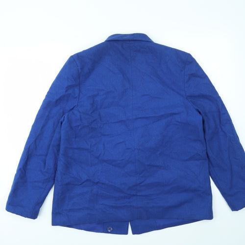Littlewoods Womens Blue   Jacket Blazer Size 16