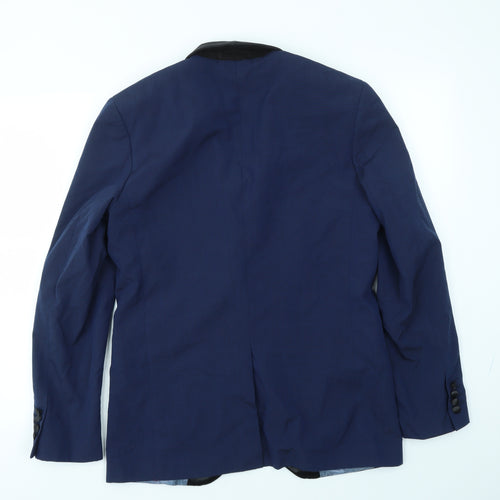 Cedar Wood State Mens Blue   Jacket Blazer Size 40