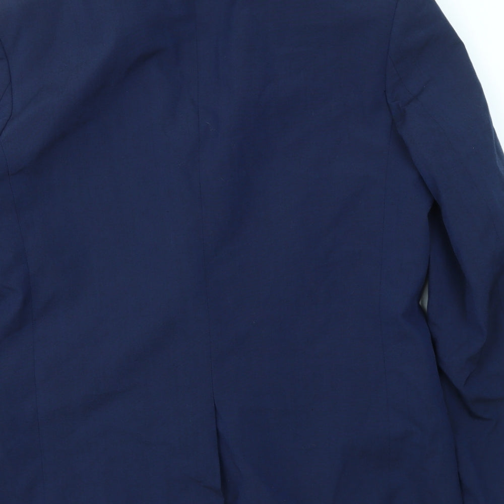 Cedar Wood State Mens Blue   Jacket Blazer Size 40