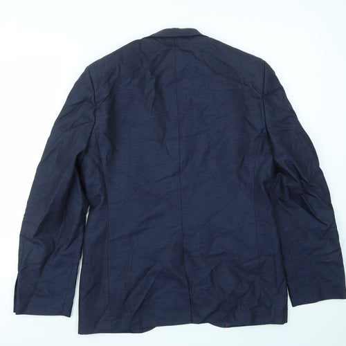 T&W Mens Blue   Jacket Blazer Size 38