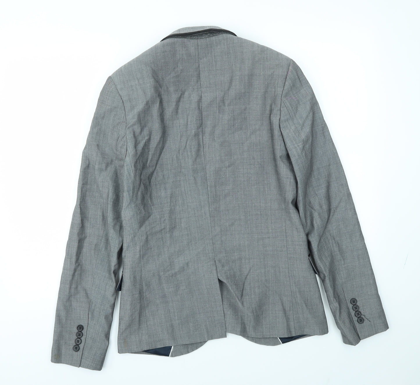 Topman Mens Grey   Jacket Blazer Size 36