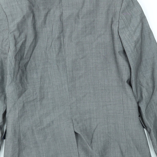 Topman Mens Grey   Jacket Blazer Size 36