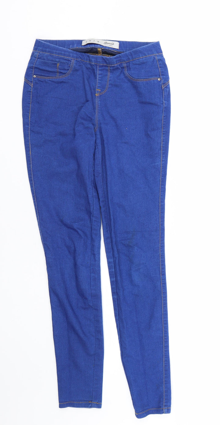 Primark Womens Blue Denim Jegging Jeans Size 6 L27.5 in
