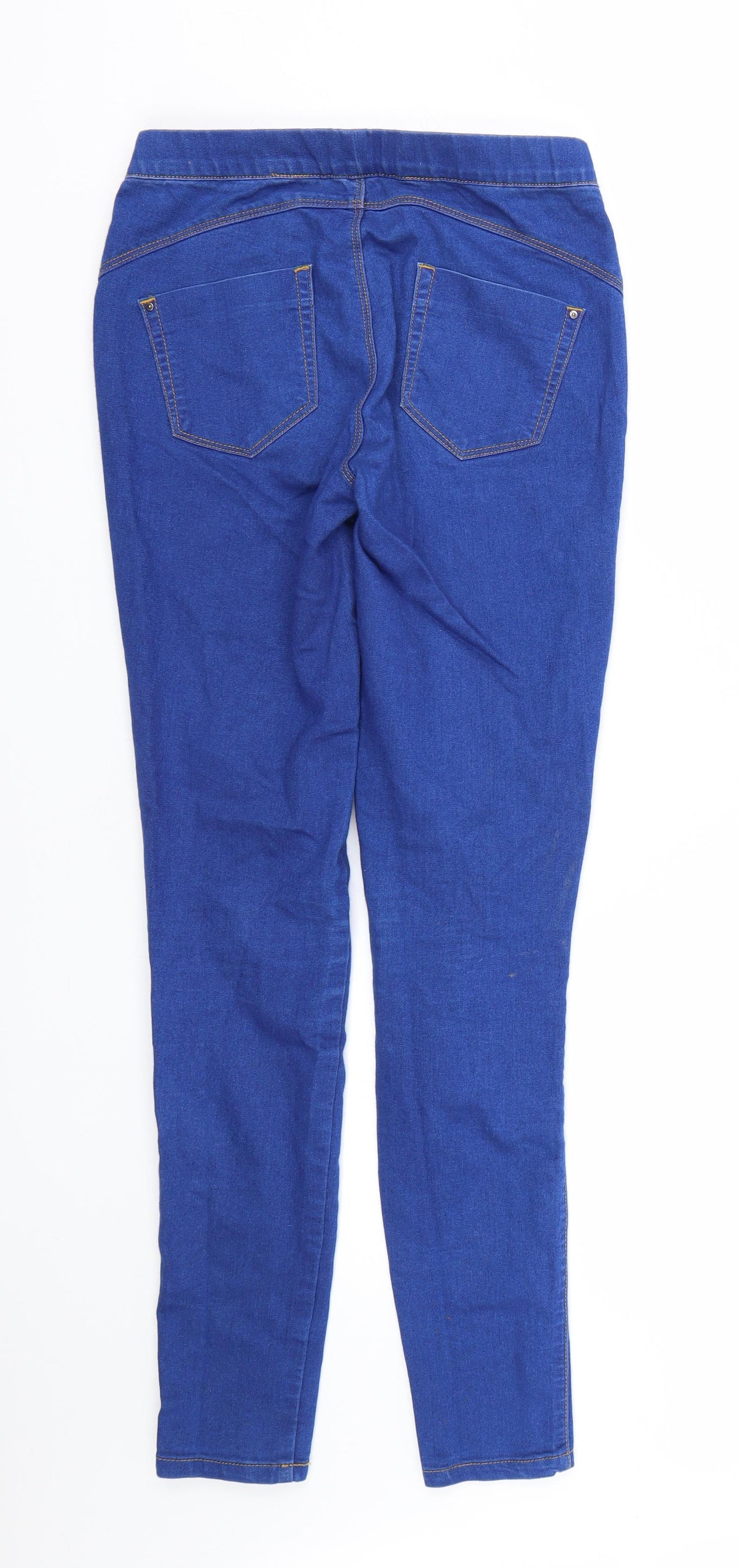 Primark Womens Blue  Denim Jegging Jeans Size 6 L27.5 in