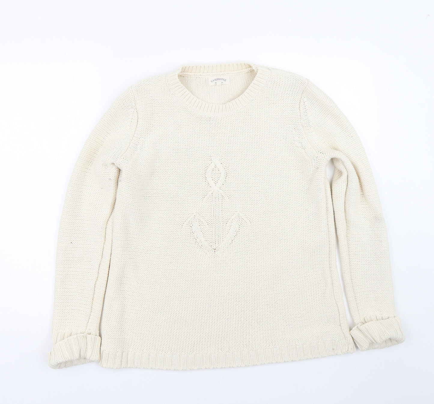 Cambridge Womens Beige   Pullover Jumper Size XL