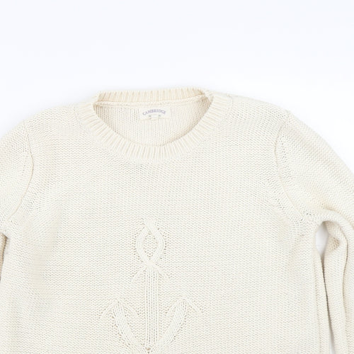 Cambridge Womens Beige   Pullover Jumper Size XL