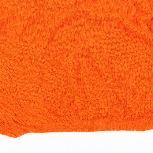 Select Womens Orange   Pullover Jumper Size 10