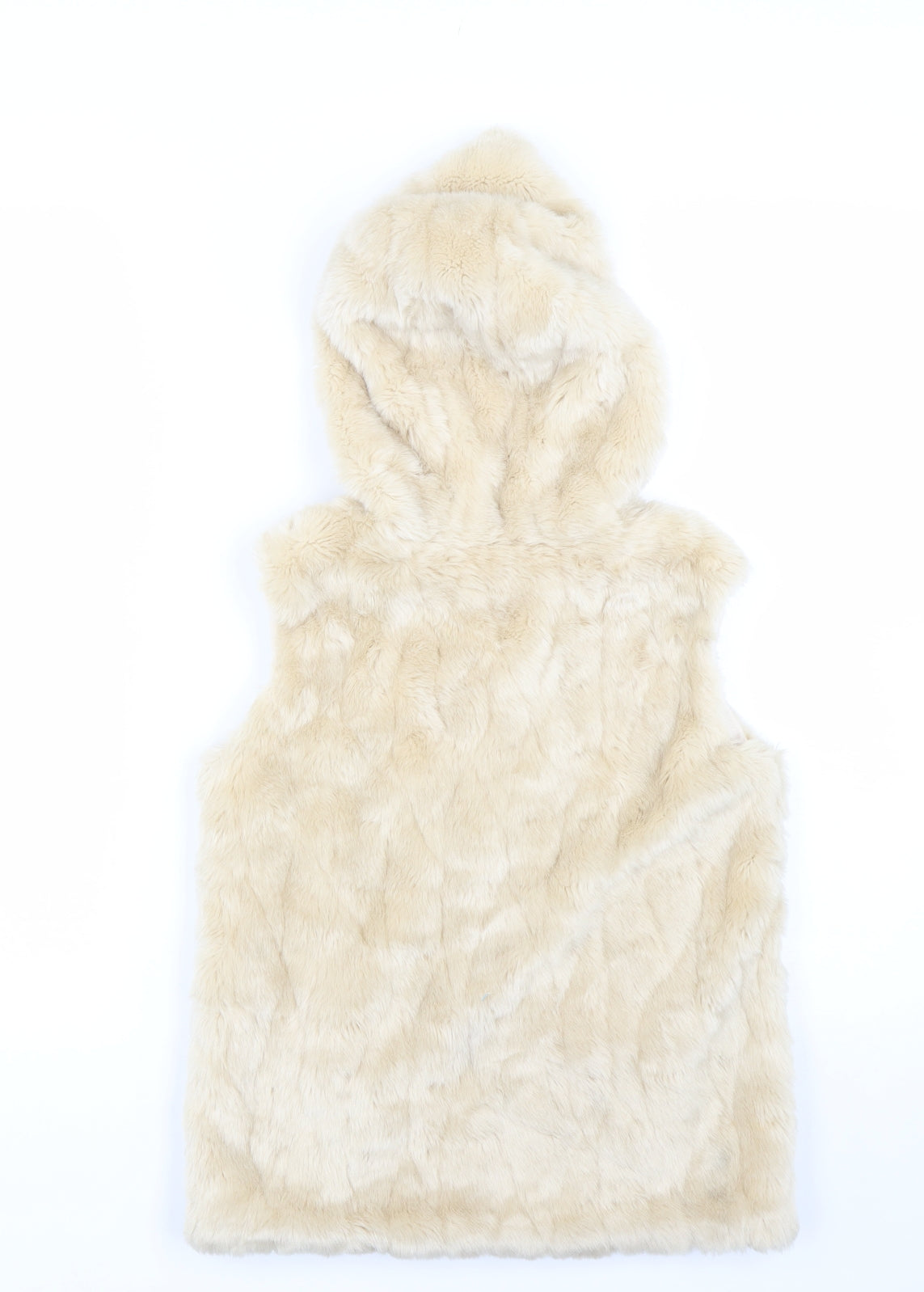 Nutmeg Girls Beige   Full Zip Hoodie Size 9-10 Years