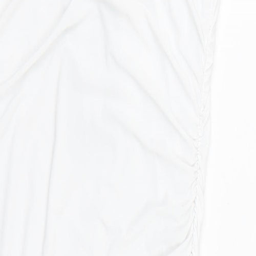 PRETTYLITTLETHING Womens White   Tank Dress  Size 8