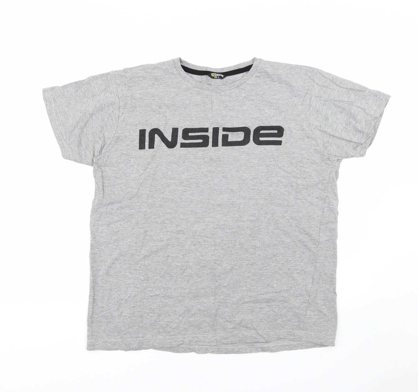 Inspire Mens Grey    T-Shirt Size XL