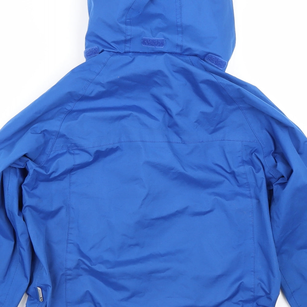 Trespass Boys Blue   Rain Coat Coat Size 9-10 Years