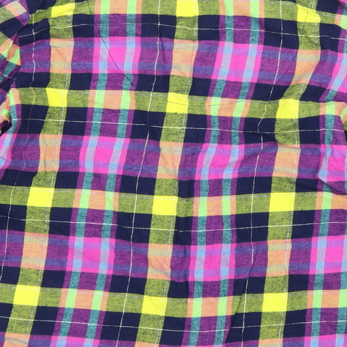 NEXT Womens Multicoloured Check  Top Pyjama Top Size 14