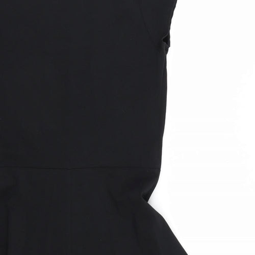 Dorothy Perkins Womens Black   T-Shirt Dress  Size 14