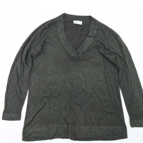 BHS Womens Grey   Pullover Jumper Size 14
