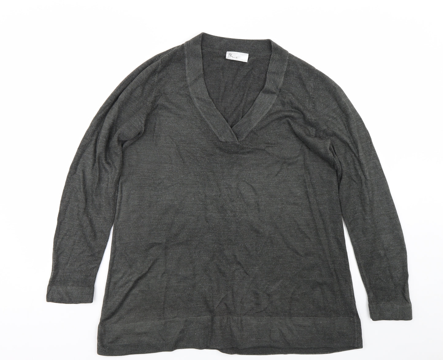 BHS Womens Grey   Pullover Jumper Size 14