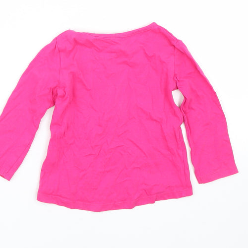 Bluezoo Baby Pink   Basic T-Shirt Size 12-18 Months  - Dinosaur