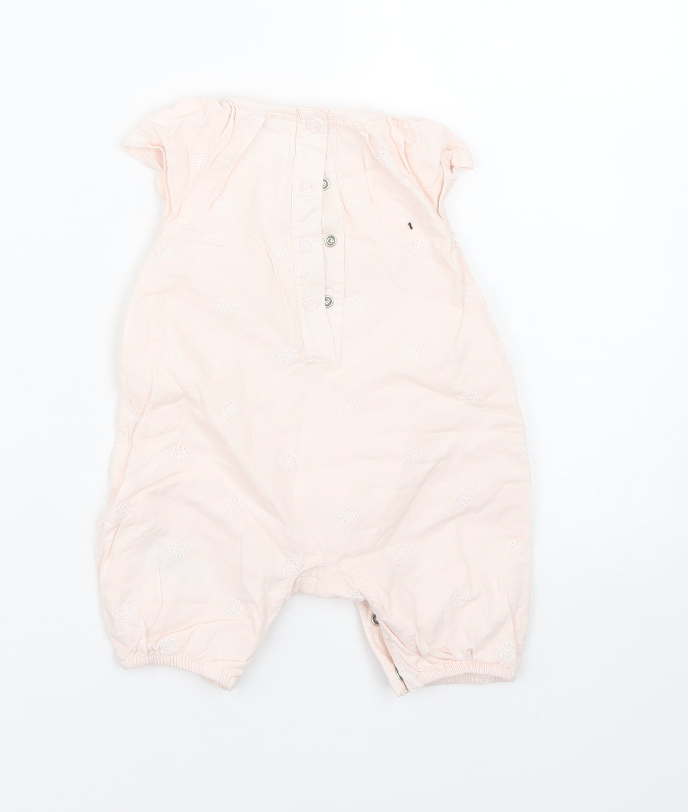 M&S Baby Pink   Coverall One-Piece Size 0-3 Months