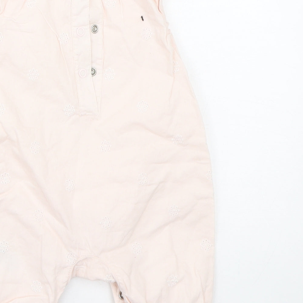 M&S Baby Pink   Coverall One-Piece Size 0-3 Months