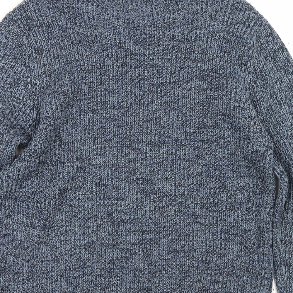 George Mens Blue   Pullover Jumper Size L