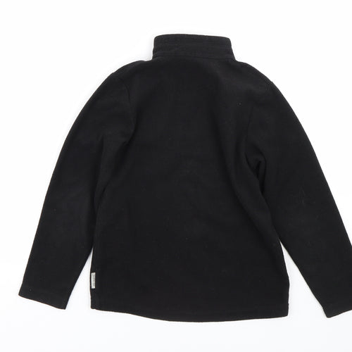 Quenchua Boys Black   Pullover Sweatshirt Size 8 Years