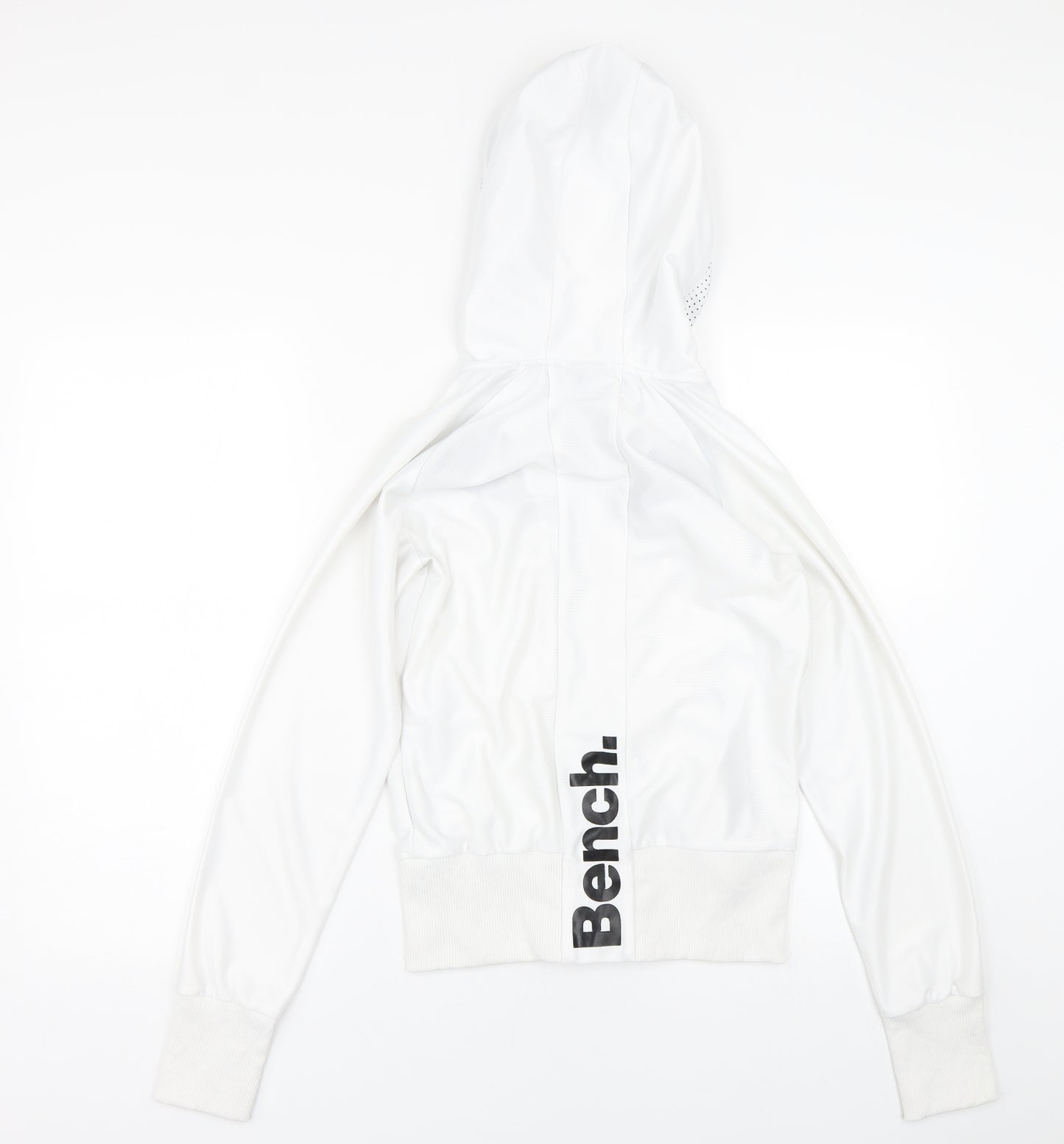 Bench Mens White   Full Zip Hoodie Size S