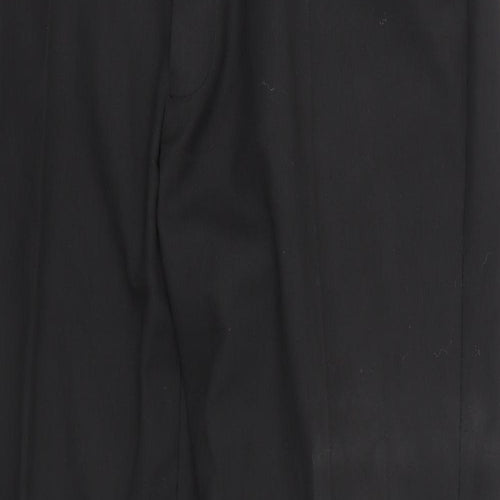 George Mens Black   Trousers  Size 34 L29 in