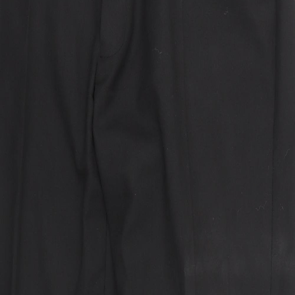 George Mens Black   Trousers  Size 34 L29 in