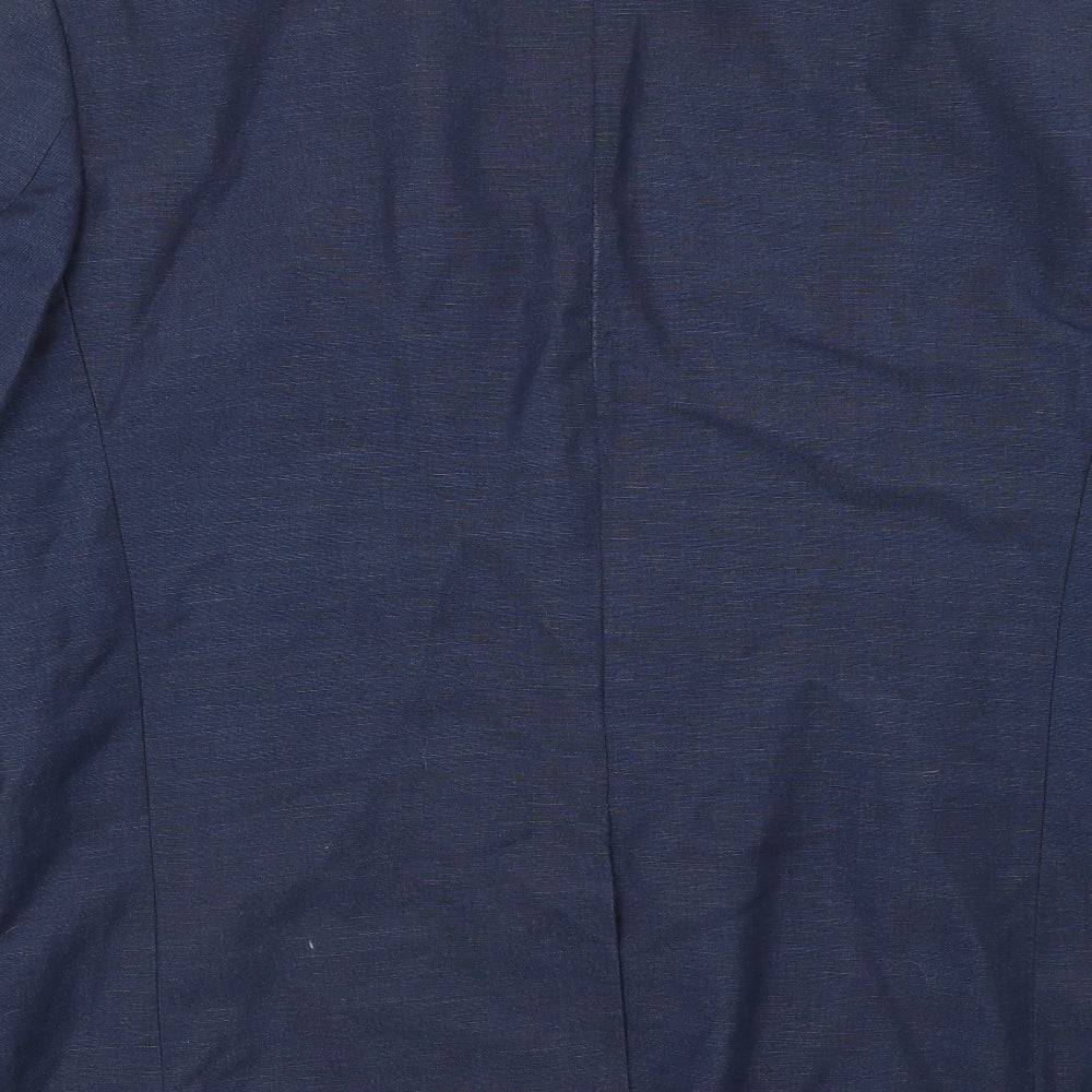 Primark Mens Blue   Jacket Suit Size L