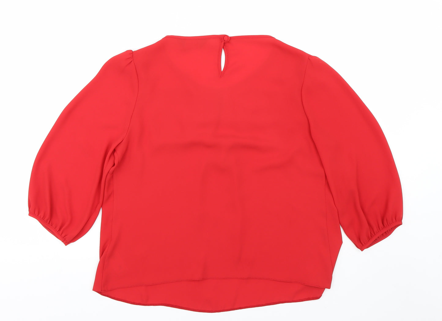 Dorothy Perkins Womens Red   Basic Blouse Size 12