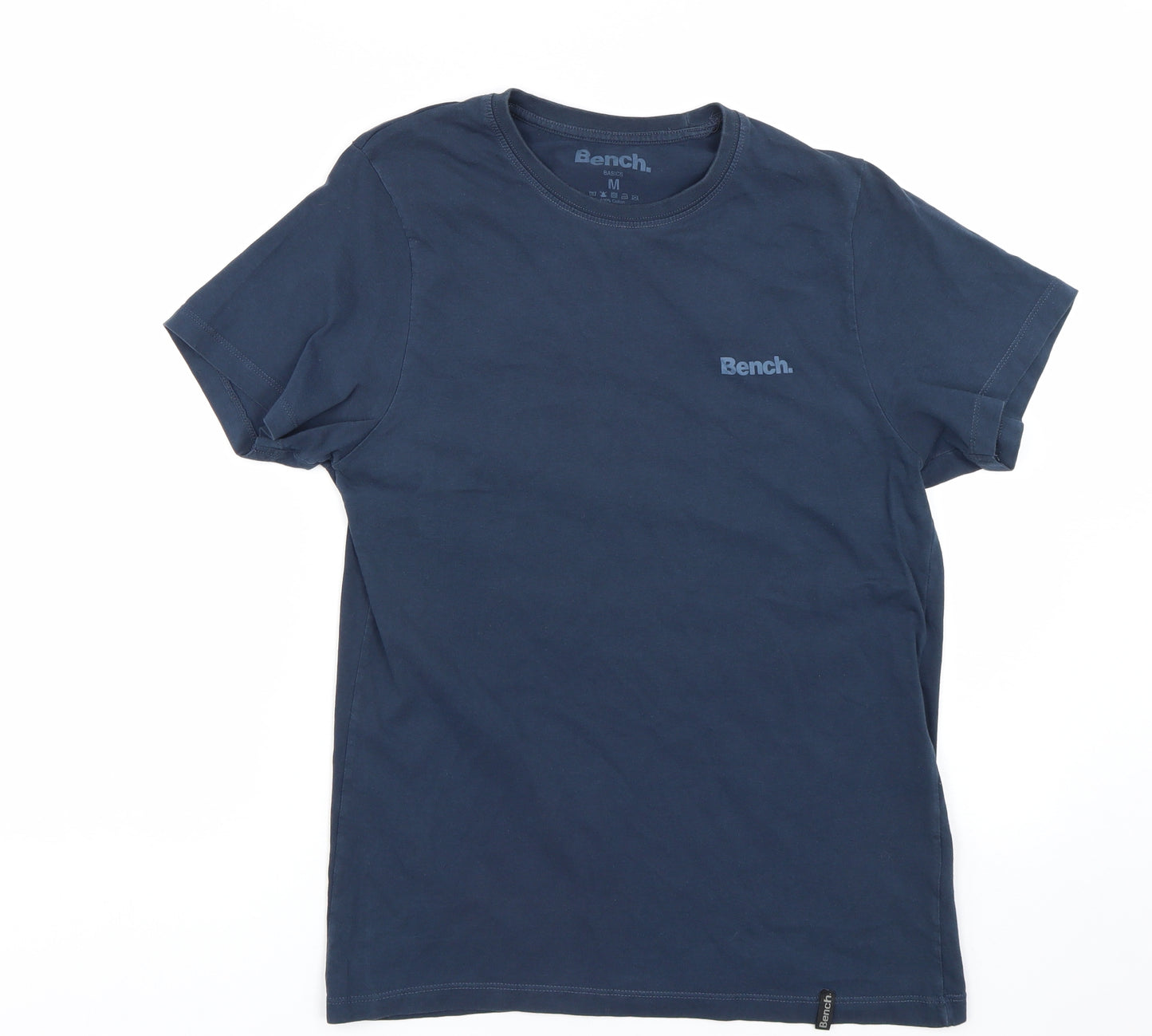 Bench Mens Blue    T-Shirt Size M