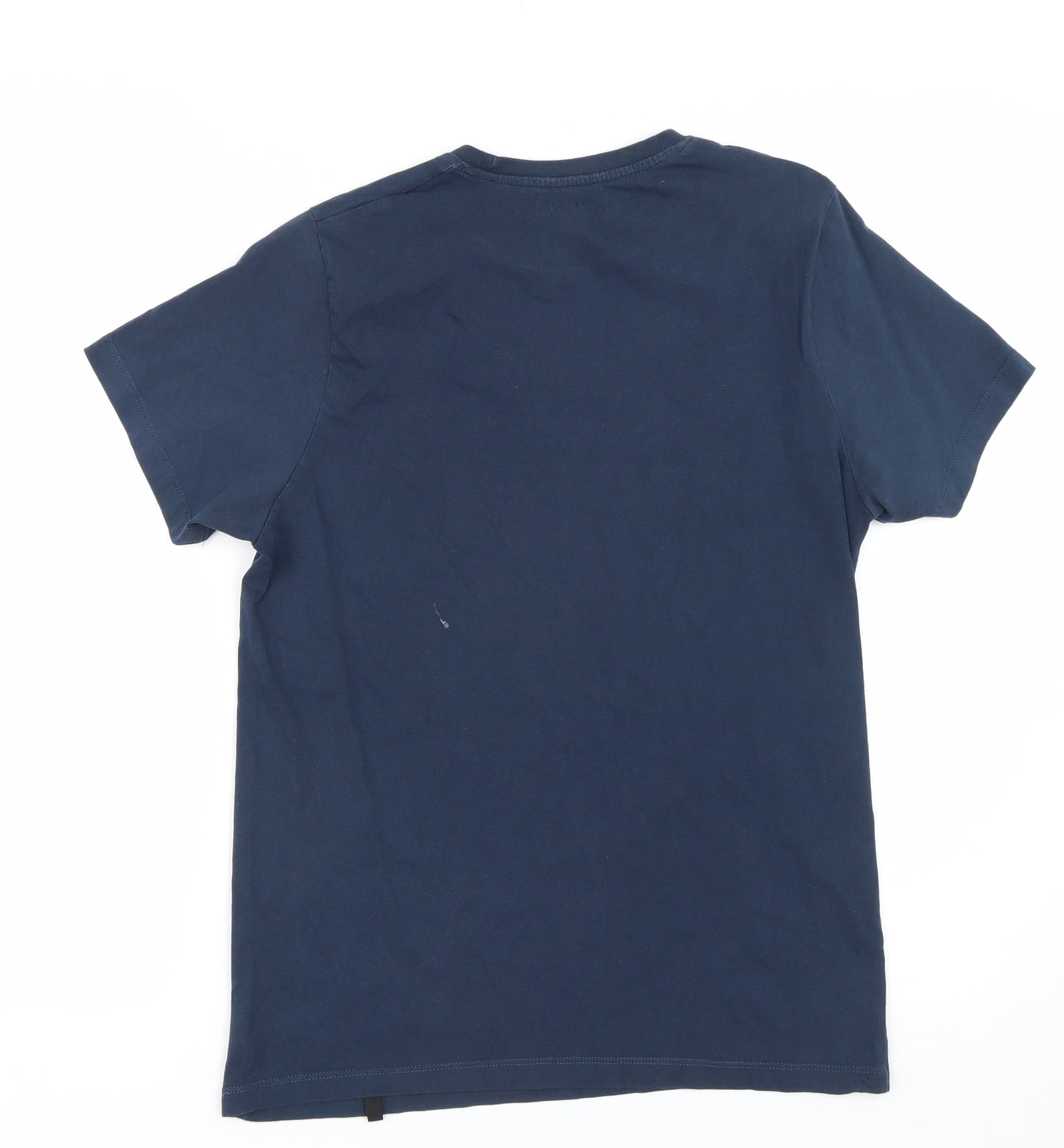 Bench Mens Blue    T-Shirt Size M
