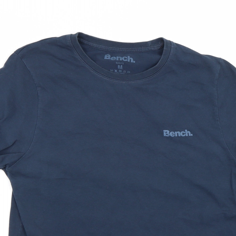 Bench Mens Blue    T-Shirt Size M