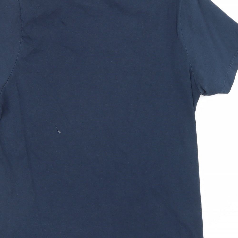 Bench Mens Blue    T-Shirt Size M