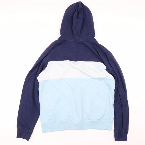 Threadbare Mens Blue   Full Zip Hoodie Size L