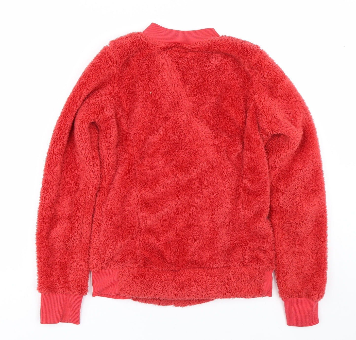 Preworn Womens Red   Full Zip Sweatshirt Size S