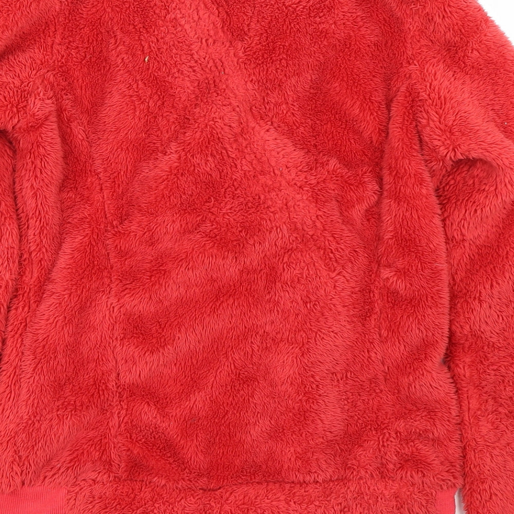 Preworn Womens Red   Full Zip Sweatshirt Size S