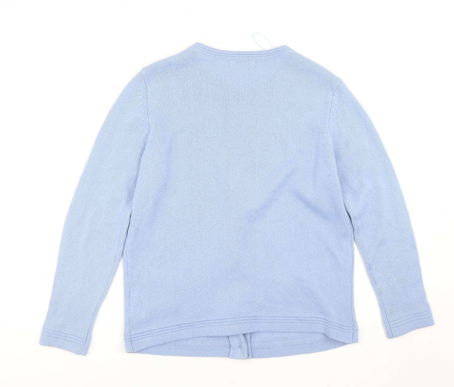 M&S Womens Blue   Cardigan Jumper Size 12